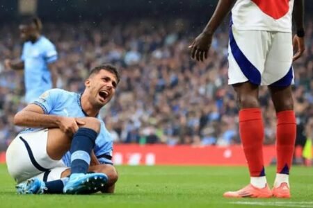 Rodri out for the season after tearing ACL against Arsenal