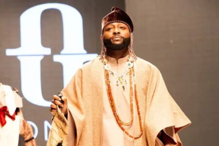 Davido grace Lagos fashion week runway