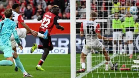 Victor Boniface has scored five goals in his last five Bundesliga appearances for Leverkusen