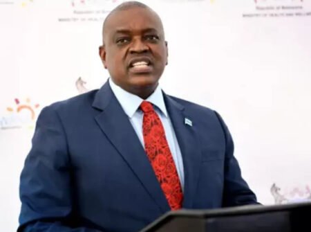 Botswana's President Mokgweetsi Masisi