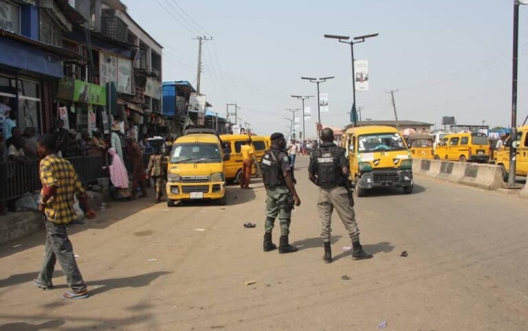Lagos Taskforce clears illegal traders at Ikotun Lagos Taskforce clears illegal traders at Ikotun, restores free traffic flow