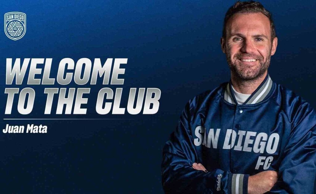 Juan Mata's San Diego FC will enter the MLS in 2025