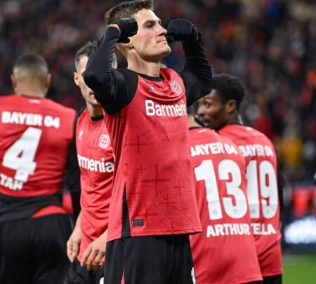 Schick scores hat-trick in Leverkusen comeback