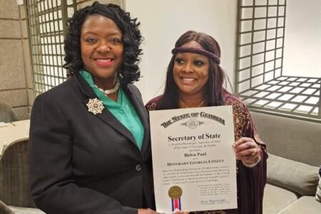 Prof. Helen Paul bestowed Honorary Georgia Citizen Award