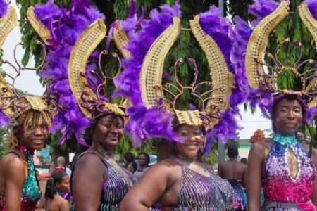 Calabar Carnival participants