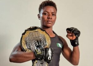 Nigerian policewoman Juliet Chukwu wins Bantamweight Championship in Johannesburg