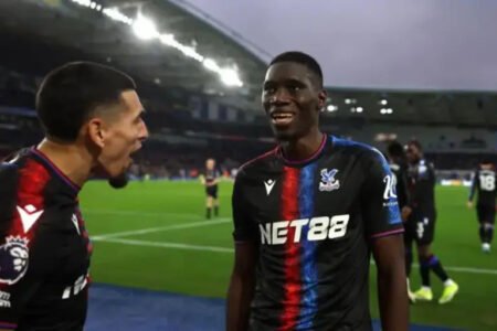 Sarr scores twice as Crystal Palace win at Brighton