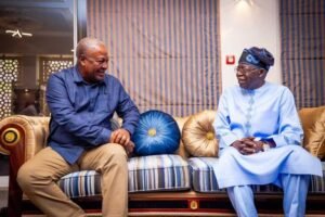 Tinubu congratulates John Mahama over victory in Ghana presidential election