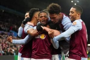 Man City woes continue as Aston Villa stun Guardiola with 2-1 defeat