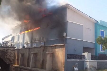 Fire razes Duchess Lounge in Taraba