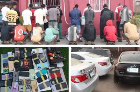 EFCC arrests fraudsters in training in Benin City, Edo state