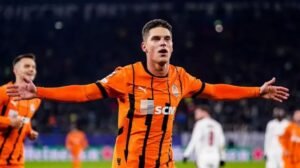 Georgiy Sudakov's chipped penalty helped wrap up Shakhtar Donetsk win  