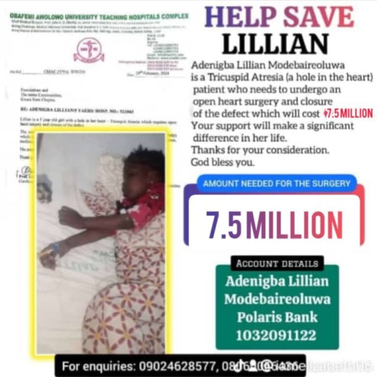 Urgent Appeal: Save Lillian, a 3-year-old fighting for her life