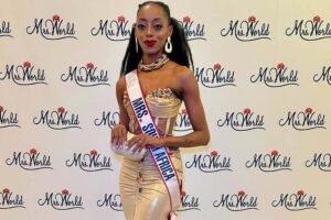 Tshego Gaelae, South African model crowned Mrs World