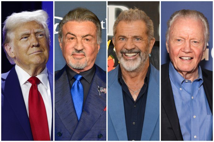 Trump appoints Sylvester Stallone, Gibson, Jon Voight as special envoys to Hollywood