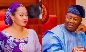 Akpabio asked me to excite and please him, says Natasha Akpoti