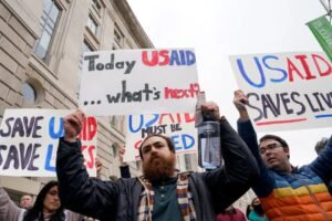 USAID employees suffer mass layoff under Trump's administration