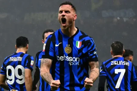 Inter beat Lazio to set up Milan derby in Coppa Italia semis Inter beat Lazio to set up Milan derby in Italia Coppa semis
