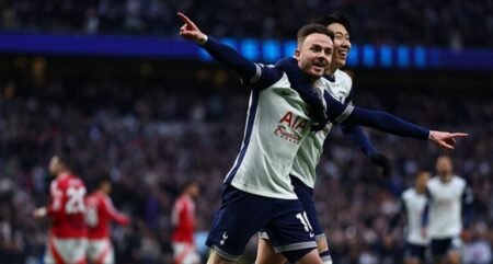 Maddison scores winner as Tottenham see off Man Utd