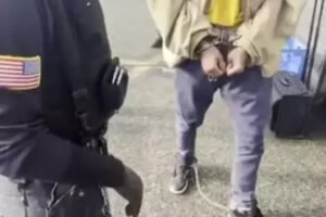 White House shares clip of illegal immigrants in chains, handcuffs