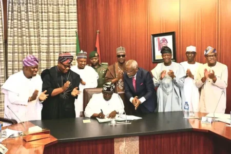 How Tinubu govt excluded female officials at 2025 budget signing ceremony