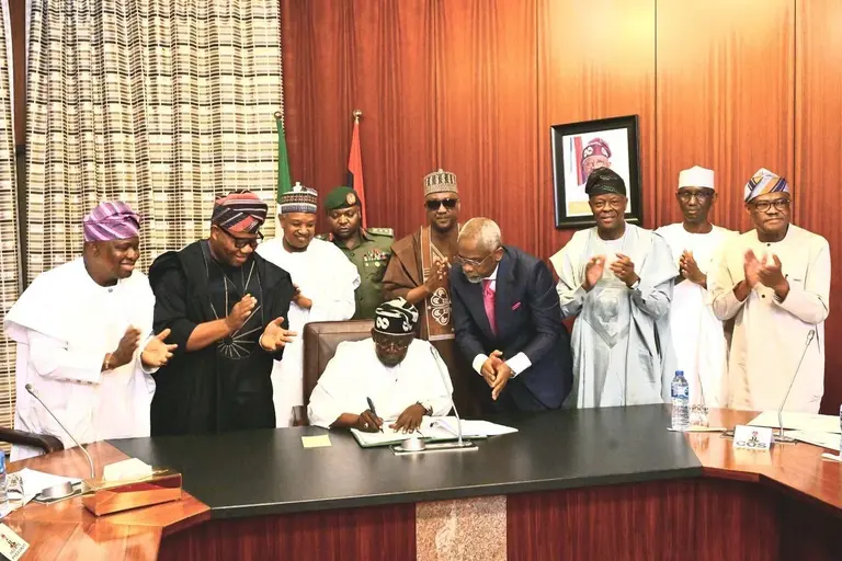 How Tinubu govt excluded female officials at 2025 budget signing ceremony How Tinubu govt excluded female officials at 2025 budget signing ceremony