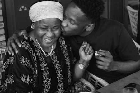 Mr. Eazi's mother, Ifeoma Ajibade is dead