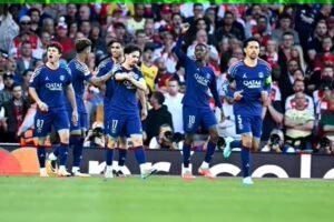 PSG thrash Barcelona 4-2 in thrilling UCL clash Dembélé strike gives PSG slim advantage over Arsenal