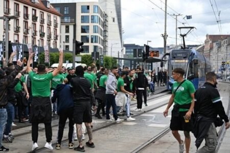 Chelsea, Real Betis fans clash before Conference League final