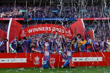 Crystal Palace relegated to Conference League as Lyon retains Europa spot over ownership conflict Eberechi Eze fires Crystal Palace to FA Cup glory against Man City