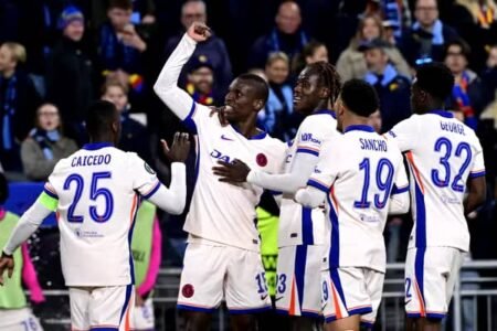 Clinical Chelsea thrash Djurgarden 4-1 in Conference League semi-final first leg
