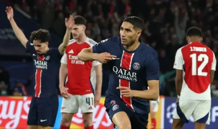PSG beat Arsenal to set up Champions League final against Inter Milan