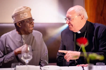 Tinubu goofs with cardinal's identity as Vatican host