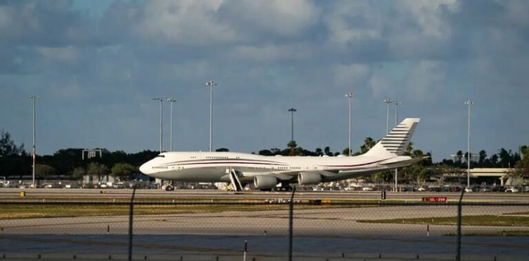 US accepts Boeing 747 jet from Qatar for use as Air Force One