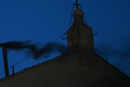 Cardinals fail to agree on new pope as first conclave vote ends in black smoke