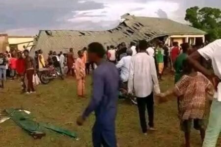 Students escape death as examination hall collapses on WASSCE candidates in Taraba Students escape death as examination hall collapses on WASSCE candidates in Taraba