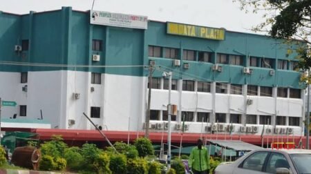 Protest at PDP national secretariat as Wike-led faction takes over