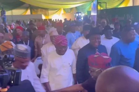 Tinubu snubs Sanwo-Olu at Lagos-Calabar coastal highway inauguration Tinubu snubs Sanwo-Olu at Lagos-Calabar coastal highway inauguration