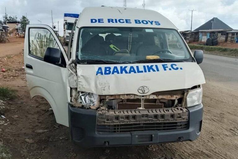 Abakaliki FC involved in road crash after Federation Cup final