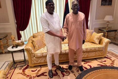 Fubara pays Tinubu a visit in Lagos