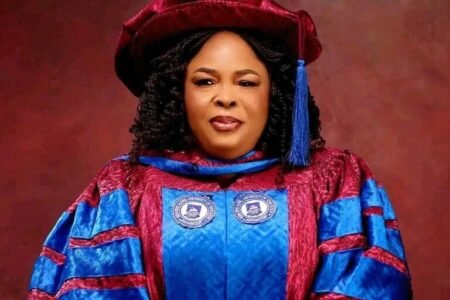 Patience Jonathan earns PhD, urges Nigerian women to embrace lifelong learning