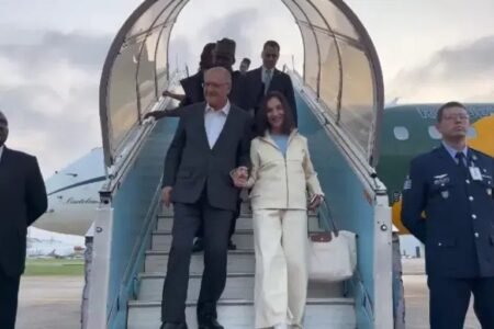 Brazil’s VP arrives Nigeria for strategic dialogue Geraldo Alckmin, Vice President of Brazil, and his wife, Maria Lúcia Alckmin, arrived at Nnamdi Azikiwe International Airport on Tuesday to kick off the second session of the Nigeria-Brazil Strategic Dialogue Mechanism.