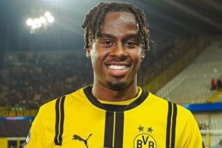 Jamie Gittens joined Borussia Dortmund from Manchester City