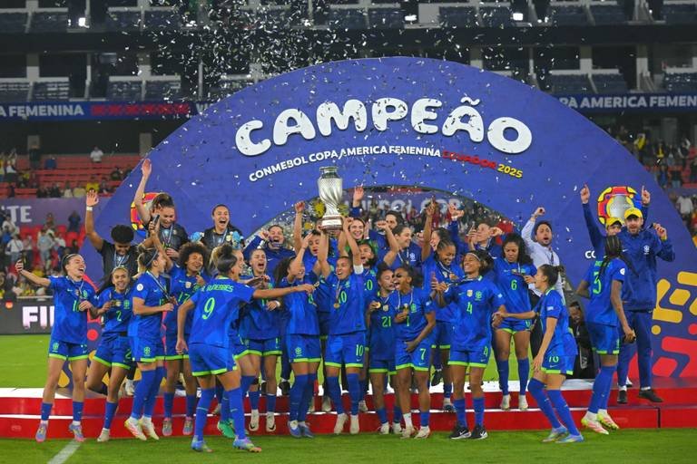 Brazil beat Colombia in shootout in Women's Copa America final thriller