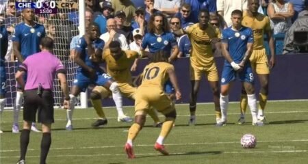Chelsea held by Crystal Palace as Eze sees free kick ruled out