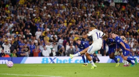 Leeds edge past Everton on Premier League return Leeds edge past Everton on Premier League return