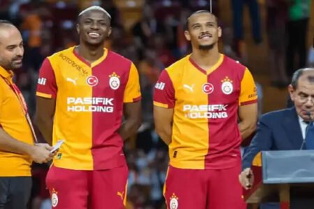 Galatasaray unveil Osimhen, Leroy Sané officially at RAMS Park Galatasaray unveil Osimhen, Leroy Sané officially at RAMS Park