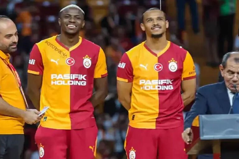 Galatasaray unveil Osimhen, Leroy Sané officially at RAMS Park Galatasaray unveil Osimhen, Leroy Sané officially at RAMS Park