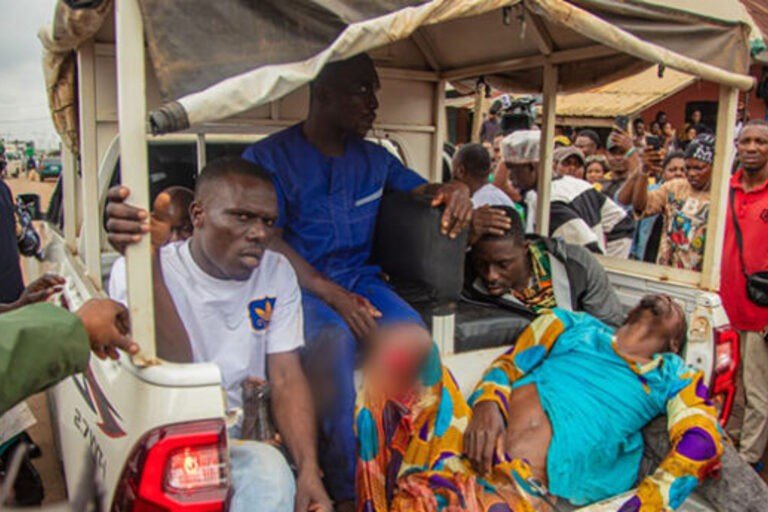 Okpebholo rescues over 10 victims in Edo highway accident Okpebholo rescues over 10 victims in Edo highway accident