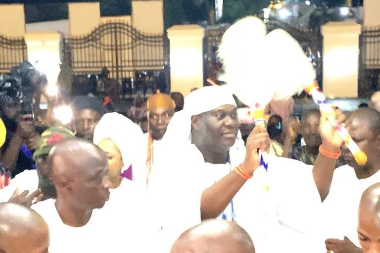 Ooni of Ife emerges from his spiritual seclusion